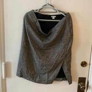 garnet hill tweed skirt